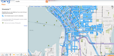 Bing Maps Streetside Example