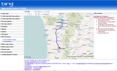 Bing Maps v7 Interactive SDK
